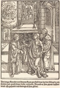 Ain iunger Khnacht von Znaym ... - Master of the Miracles of Mariazell