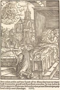 Zwo ersam person auf dem Lannd ... - Master of the Miracles of Mariazell