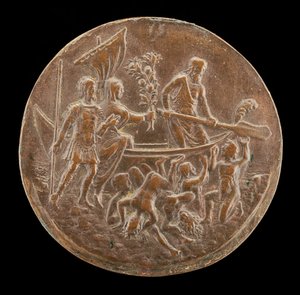 Énée descendant aux Enfers, quatrième quart du 15e siècle