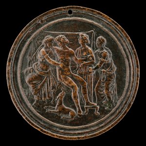 Méléagre et Atalante, quatrième quart du 15e siècle