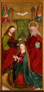 Couronnement de la Vierge Marie, ca 1485-1490 - Master of the Sacristy of Kaufbeuren