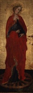 Sainte Catherine - Master of the Straus Madonna