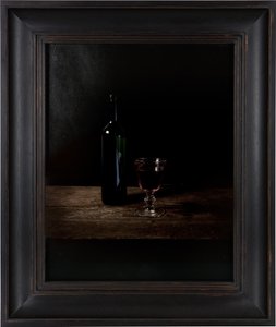 Dernier repas dans le couloir de la mort, Adolf Eichmann, 2012 (impression par transfert numérique sur parchemin en peau de chèvre) - Mat Collishaw