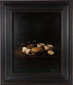 Last Meal on Death Row, Gary Gilmore, 2012 (impression par transfert numérique sur parchemin en peau de chèvre) - Mat Collishaw