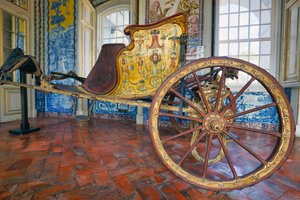 Palais de Queluz, Queluz, Portugal. Carrosse décoré, 2020