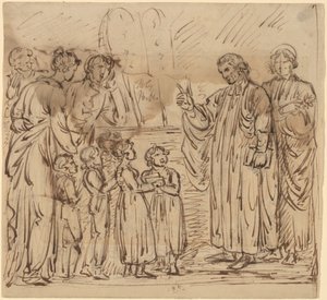 Leçon de Bible (recto)