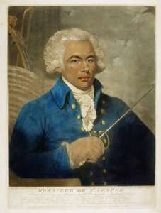Monsieur de St. George, gravé par W. Ward, 1788 - Mather Brown