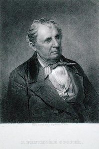 James Fenimore Cooper (1789-1851), gravé par Henry Bryan Hall d