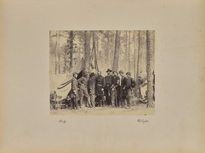 Potter et le personnel - Mathew B. Brady