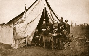 Général James H. Wilson et amis, 1861-65 - Mathew B. Brady