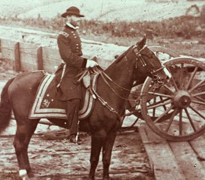 Général William T. Sherman (1820-91) à Atlanta, GA - Mathew Brady