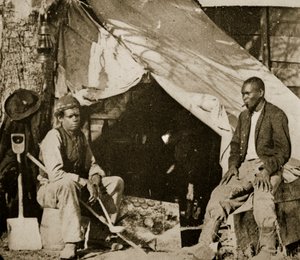 John Henry et Reuben au Repos, 1861-65 - Mathew B. Brady