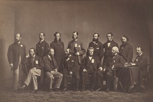 [Membres de la Commission sanitaire de New York], vers 1860 - Mathew Brady