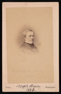 Portrait de Joseph Henry 1797-1878, 1863