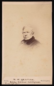Portrait de William Winston Seaton 1785-1866, avant 1866 - Mathew Brady