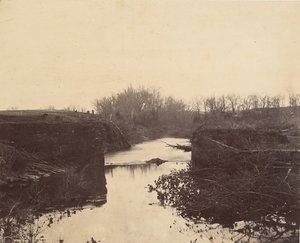 Ruines du pont de pierre - Bull Run, 1862 - Mathew Brady
