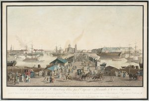Première célébration anniversaire de Saint-Pétersbourg, le centenaire de la ville en mai 1803, 1804 - Mathias Gabriel Lory