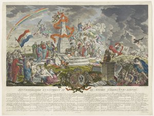 Allégorie du vrai patriotisme, 1788 - Mathias de Sallieth