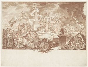 Allégorie du vrai patriotisme, 1788 - Mathias de Sallieth