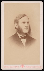 Portrait de Samuel Hubbard Scudder 1837-1911, vers 1871 - Mathieu Deroche