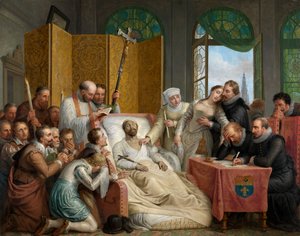 La Mort de Pierre Paul Rubens - Mathieu Ignace van Bree
