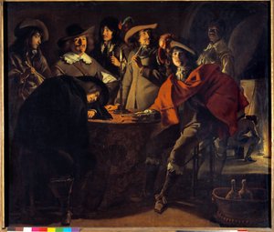 La Tabagie ou le corps de garde - Mathieu Le Nain