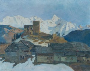 Hiver à Ladis (Tyrol) - Mathilde Sitta Allé