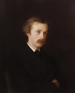 Portrait du poète Arthur Symons 1865-1945, 1898 - Mathilde de La Tour Comtesse