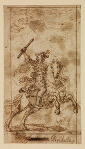 Guerrier monté - Matias de (attr.to) Torres