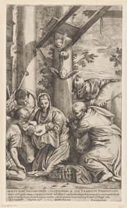 Adoration des bergers - Matteo Piccioni