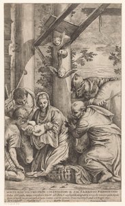 Adoration des bergers - Matteo Piccioni