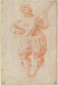 Homme jouant du luth