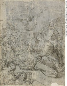 Nativité - Matteo Rosselli