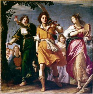 Le Triomphe de David - Matteo Rosselli