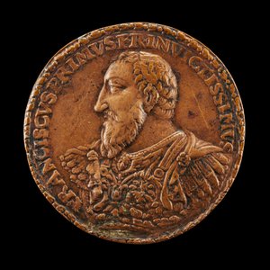 François Ier, 1494-1547, roi de France 1515 - Matteo dal Nassaro