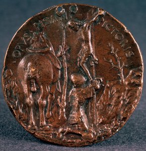 Médaille à la gloire de Sigismondo Pandolfo Malatesta, revers, 1446