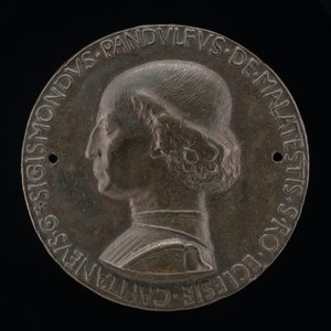 Sigismondo Pandolfo Malatesta, Seigneur de Rimini et Fano [avers]