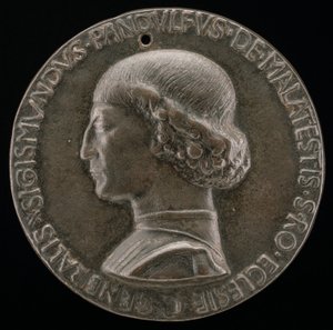 Sigismondo Pandolfo Malatesta, 1417-1468, Seigneur de Rimini et Fano [avers], 1446 - Matteo di Andrea de Pasti