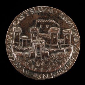 Le Château de Rimini [verso], 1446 - Matteo di Andrea de Pasti