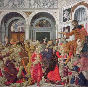 Le massacre des innocents - Matteo di Giovanni di Bartolo