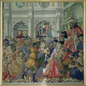 Le massacre des innocents, 1482 - Matteo di Giovanni di Bartolo
