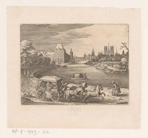 Vue de Paris - Matthäus Merian (I)