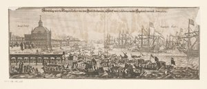 Départ de la flotte avec Catherine de Bragance pour l