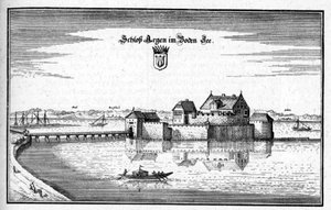 Argen - extrait de Topographia Sueviae (Schwaben)