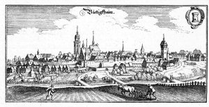 Bietigheim - extrait de Topographia Sueviae (Schwaben)