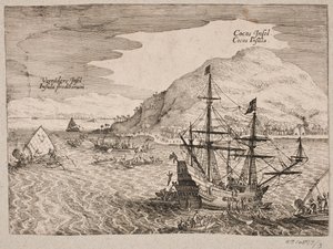 Sur le débarquement des Hollandais à l