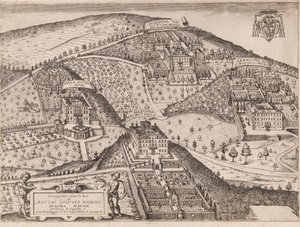 Vue de Frascati et des environs - Matthaus Greuter