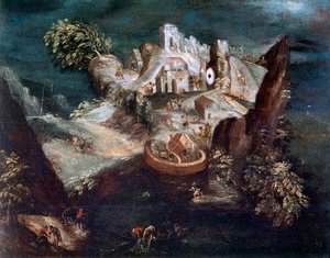 Paysage anthropomorphique, vers 1613-1650 - Matthaus Merian