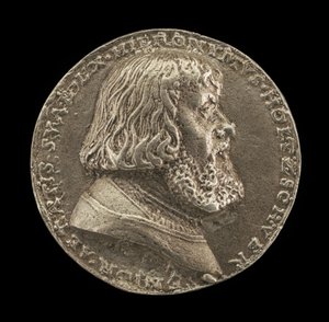 Hieronymus Holzschuher, 1469-1529, Patricien de Nuremberg [avers], 1529 - Matthes Gebel