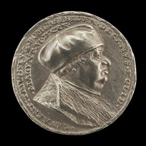 Lorenz Truchsess von Pommersfelden, 1473-1543, doyen de la cathédrale de Mayence [avers]